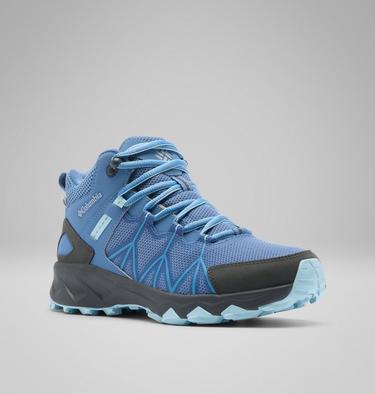 Women's Peakfreak II Mid Outdry Hiking Shoe, Color: Blue Dusk, Marine Light, image 3
