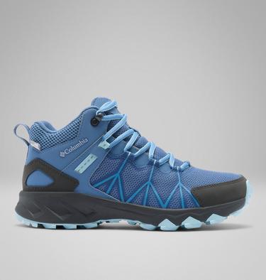 Women's Peakfreak II Mid Outdry Hiking Shoe, Color: Blue Dusk, Marine Light, image 1