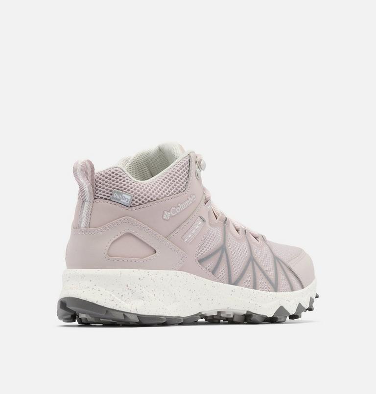 Zapatillas de senderismo de media caña Peakfreak II Outdry para mujer, Color: Vapor, Moonstone, image 9