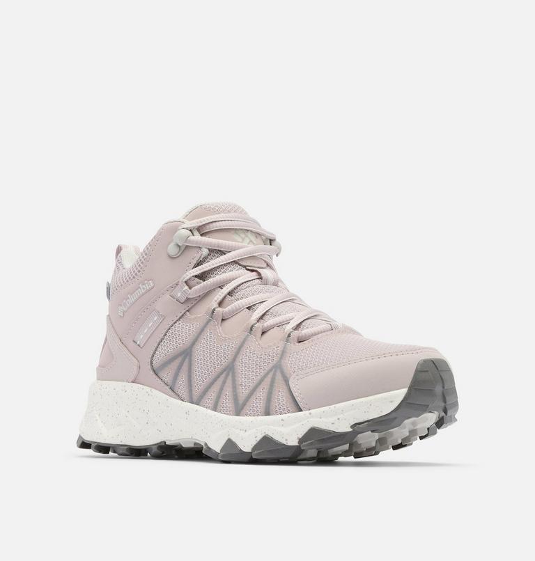 Zapatillas de senderismo de media caña Peakfreak II Outdry para mujer, Color: Vapor, Moonstone, image 3