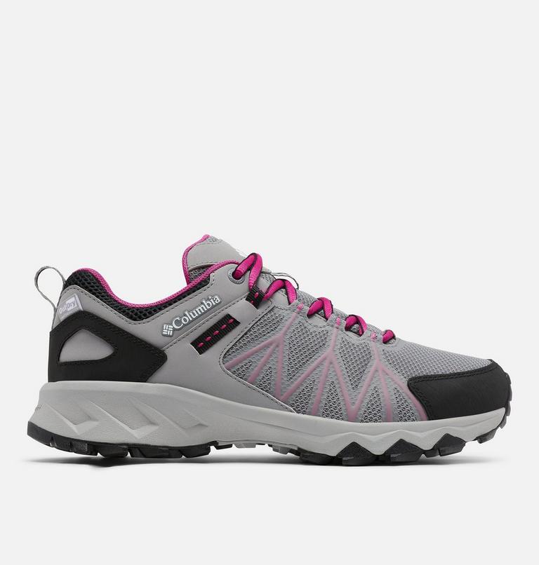 Women's Peakfreak II Outdry Hiking Shoe, Color: Monument, Wild Fuchsia, image 1