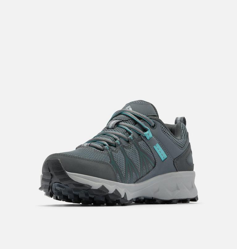 Zapatillas de senderismo Peakfreak II Outdry para mujer, Color: Graphite, Teal, image 7