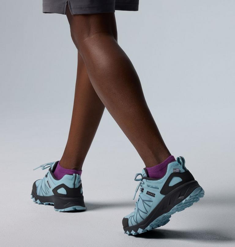 Women's Peakfreak II Outdry Hiking Shoe, Color: Marine Light, Dark Grey, image 10