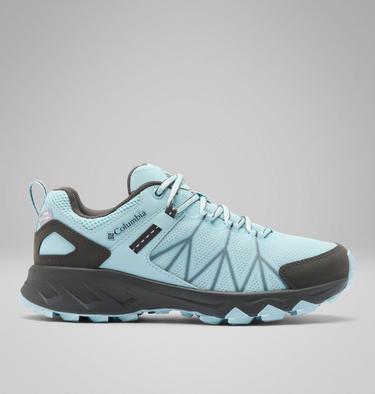 Women's Peakfreak II Outdry Hiking Shoe, Color: Marine Light, Dark Grey, image 3