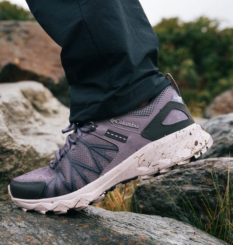 Zapatillas de senderismo Peakfreak II Outdry para mujer, Color: Granite Purple, Vapor, image 12