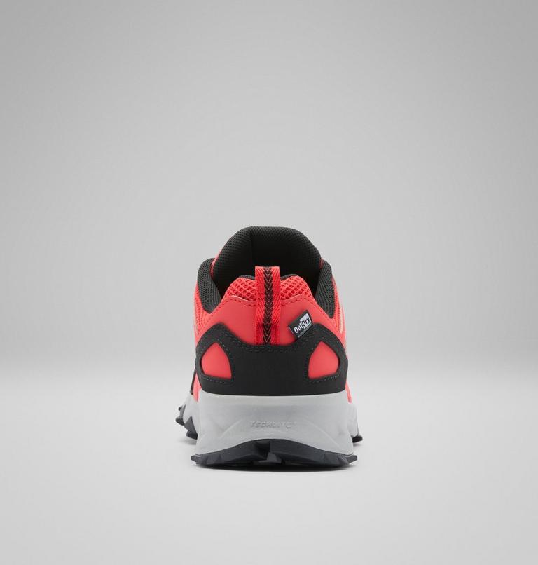 Women's Peakfreak II Outdry Hiking Shoe, Color: Poppy Red, Sea Salt, image 2