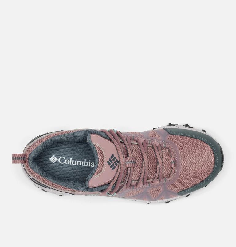 Zapatillas de senderismo Peakfreak II Outdry para mujer, Color: Fig, Cool Green, image 4