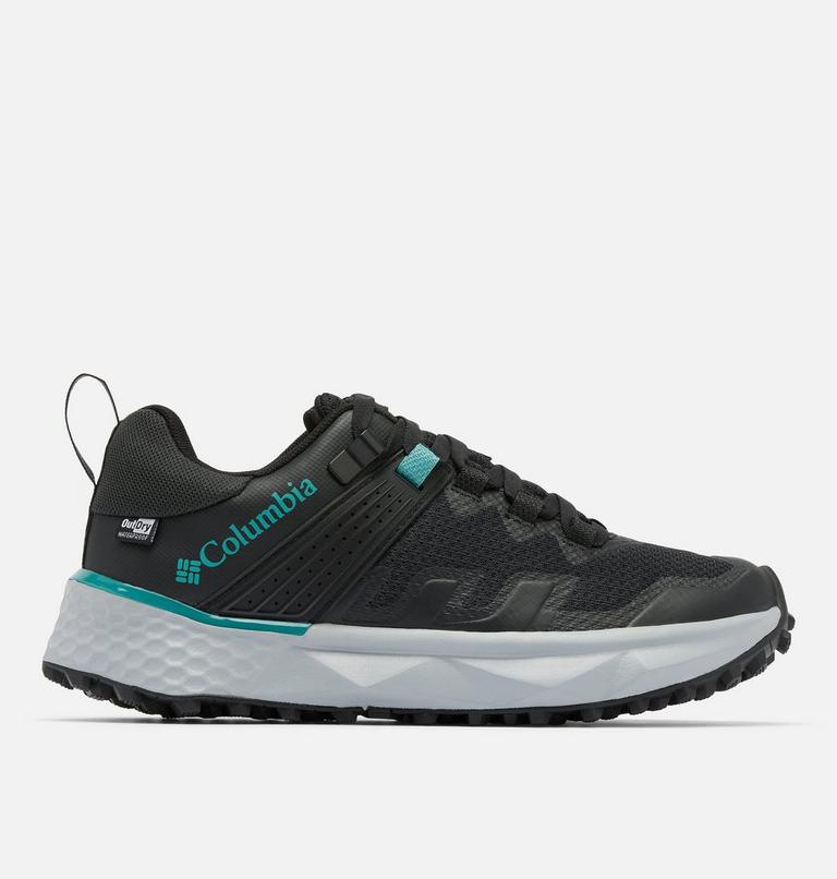 Women's Facet 75 II Outdry Hiking Shoe, Color: Black, Teal, image 1