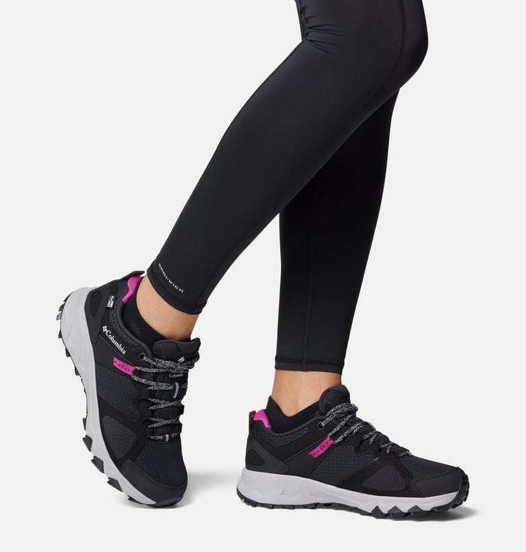 Women's Peakfreak Hera II OutDry Hiking Shoe, Color: Black, Wild Fuchsia, image 10