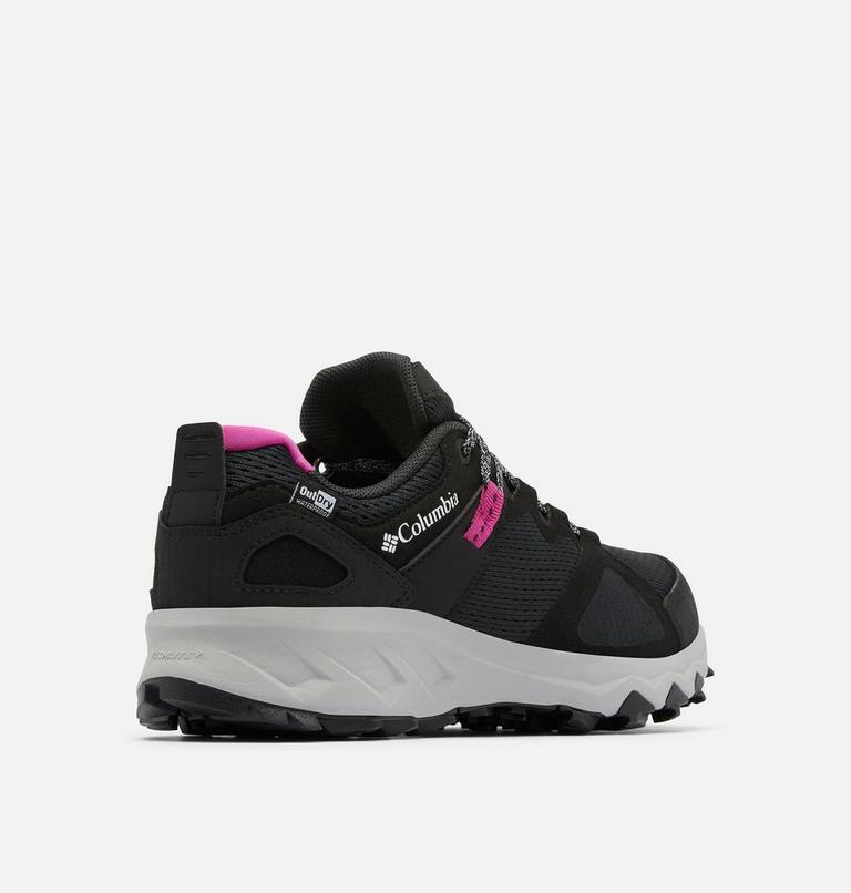 Women's Peakfreak Hera II OutDry Hiking Shoe, Color: Black, Wild Fuchsia, image 9