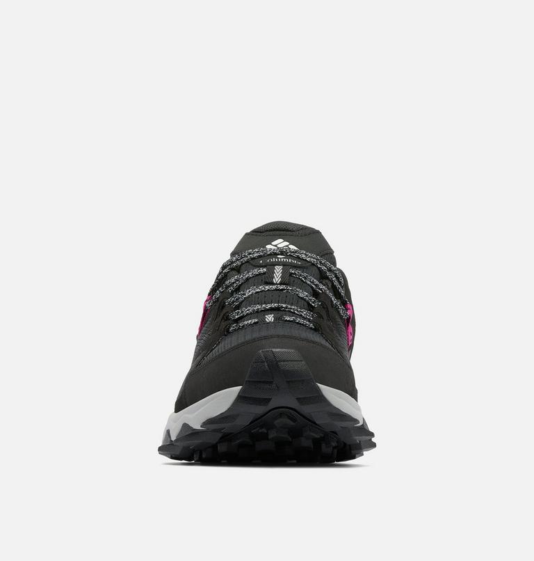 Women's Peakfreak Hera II OutDry Hiking Shoe, Color: Black, Wild Fuchsia, image 8