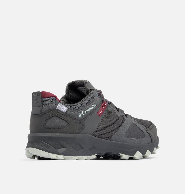 Women's Peakfreak Hera II OutDry Hiking Shoe, Color: Dark Grey, Deep Madeira, image 9