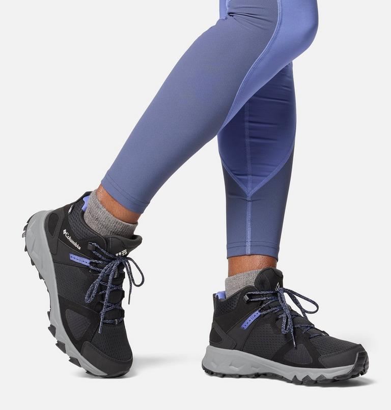 Women's Peakfreak Hera II Mid OutDry Hiking Shoe, Color: Black, African Violet, image 10