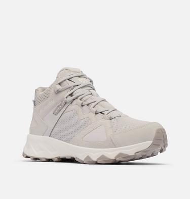 Women's Peakfreak Hera II Mid OutDry Hiking Shoe, Color: Moonstone, Soft Taupe, image 7