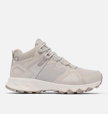 Women's Peakfreak Hera II Mid OutDry Hiking Shoe, Color: Moonstone, Soft Taupe, image 3