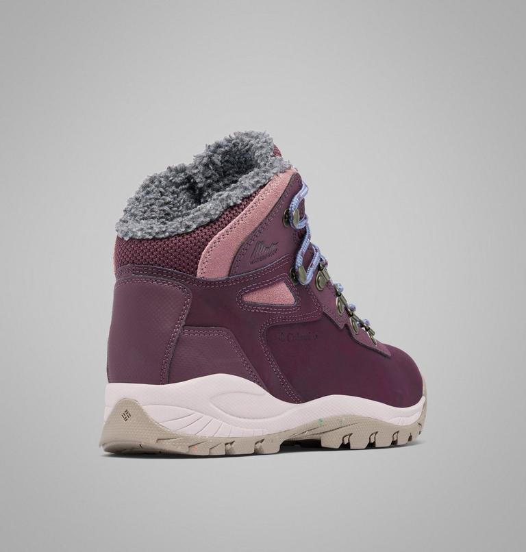Women's Newton Ridge III Omni-Heat Waterproof Winter Hiking Boot, Color: Moonvista, Vapor, image 9