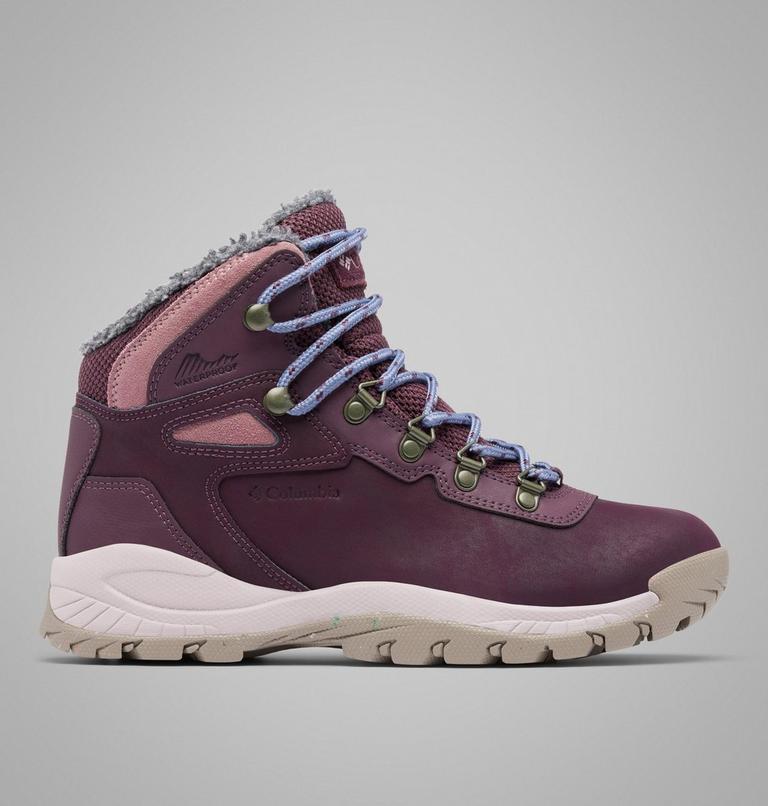 Women's Newton Ridge III Omni-Heat Waterproof Winter Hiking Boot, Color: Moonvista, Vapor, image 1