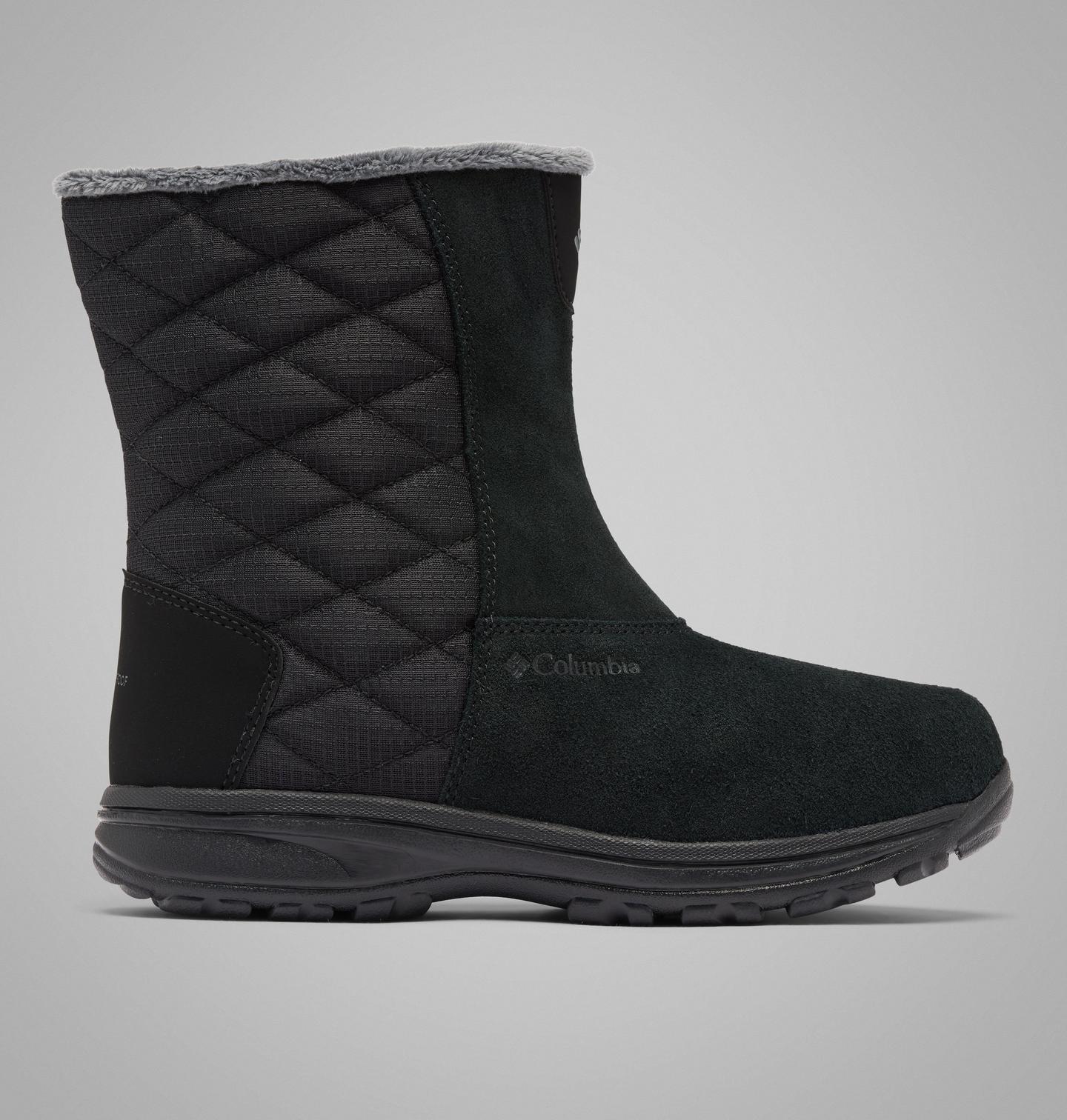 Женские ботинки Columbia Ice Maiden Slip III, цвет: Чёрный / Графитовый — фото 1