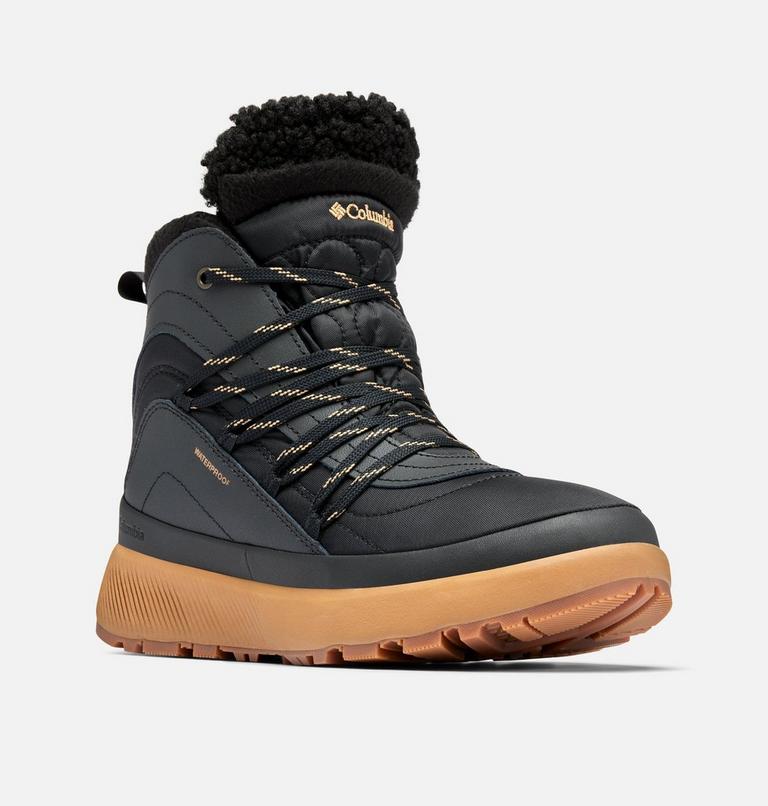 Women's Red Hills II Omni-Heat Waterproof Winter Boot, Color: Black, Sahara, image 3