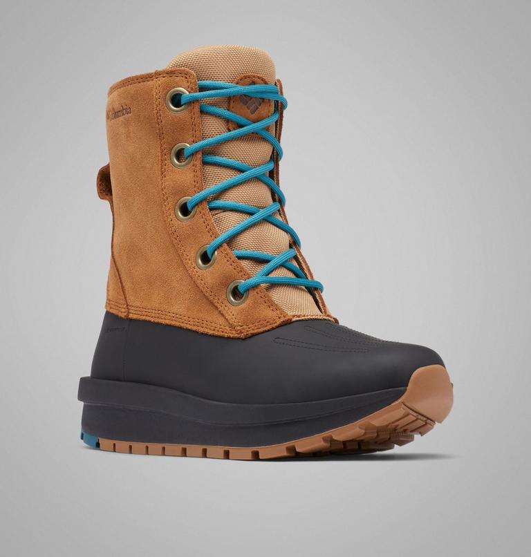 Botas de nieve impermeables Moritza Shield II Omni-Heat para mujer, Color: Elk, River Blue, image 3