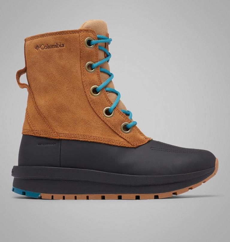 Botas de nieve impermeables Moritza Shield II Omni-Heat para mujer, Color: Elk, River Blue, image 1