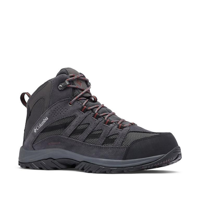 Crestwood II Mid wasserdichte Wanderschuhe für Männer, Color: Dark Grey, Deep Rust, image 2