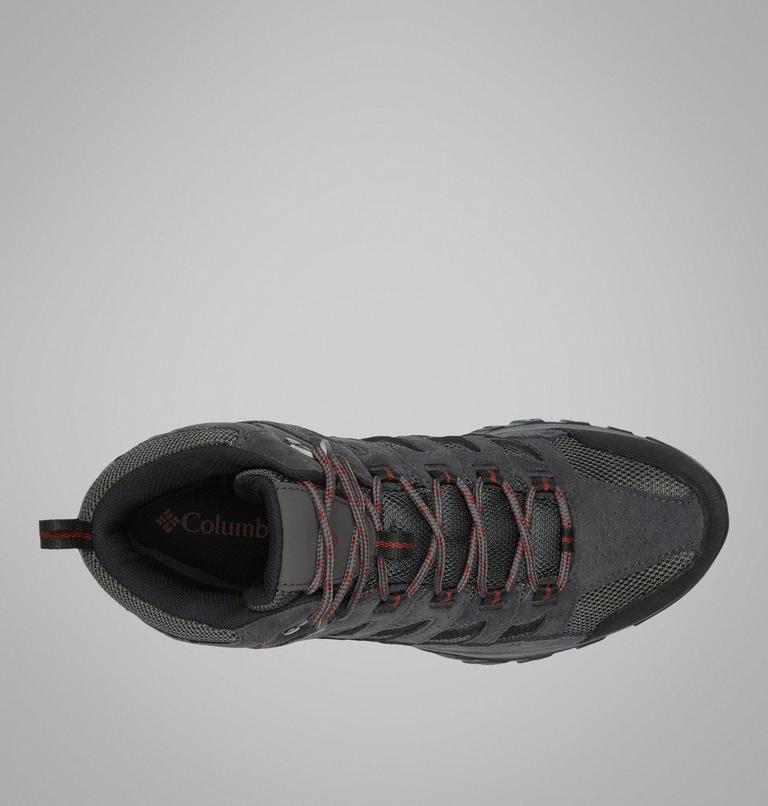 Scarpe da camminata impermeabili Crestwood II Mid da uomo, Color: Dark Grey, Deep Rust, image 5