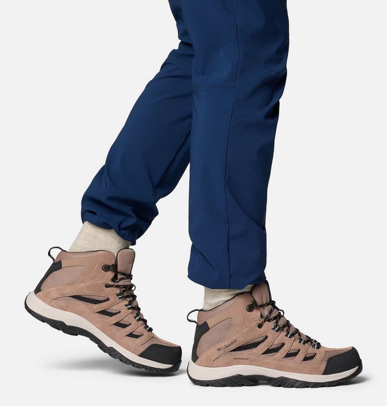 Men's Crestwood II Mid Waterproof Walking Shoe, Color: Allspice, Crushed Blue, image 10