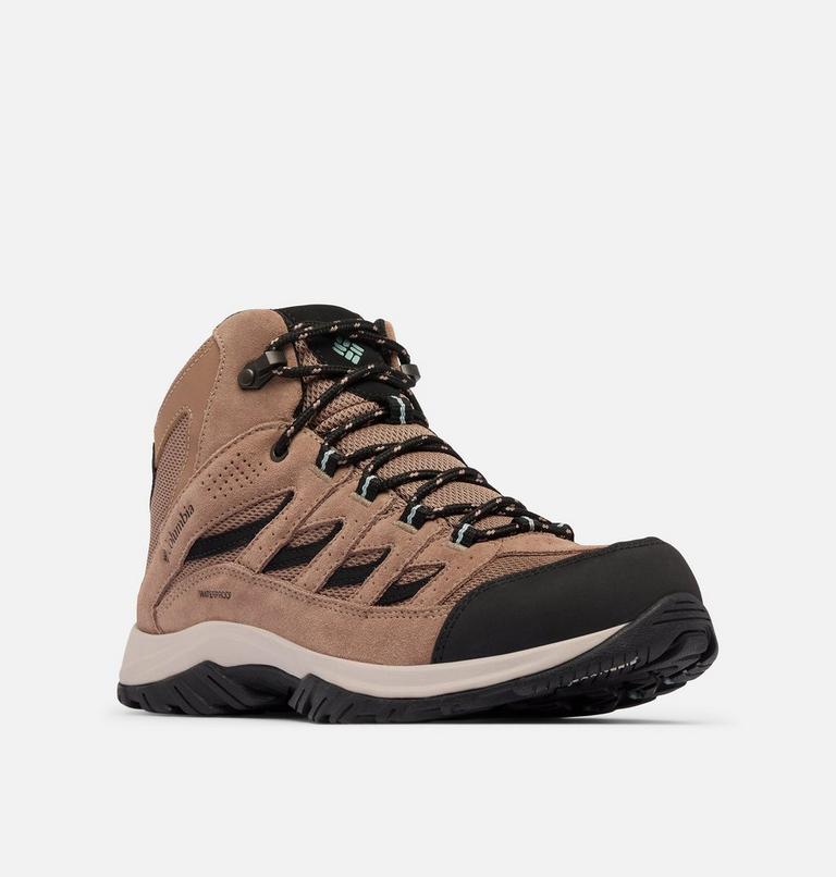 Men's Crestwood II Mid Waterproof Walking Shoe, Color: Allspice, Crushed Blue, image 3