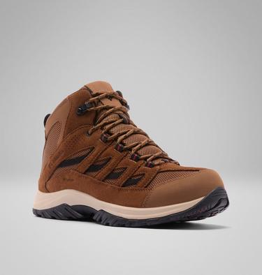 Chaussure de Marche Mid Imperm&eacute;able Crestwood II Homme, Color: Nutmeg, Red Oxide, image 3