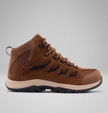 Men's Crestwood II Mid Waterproof Walking Shoe, Color: Nutmeg, Red Oxide, image 1