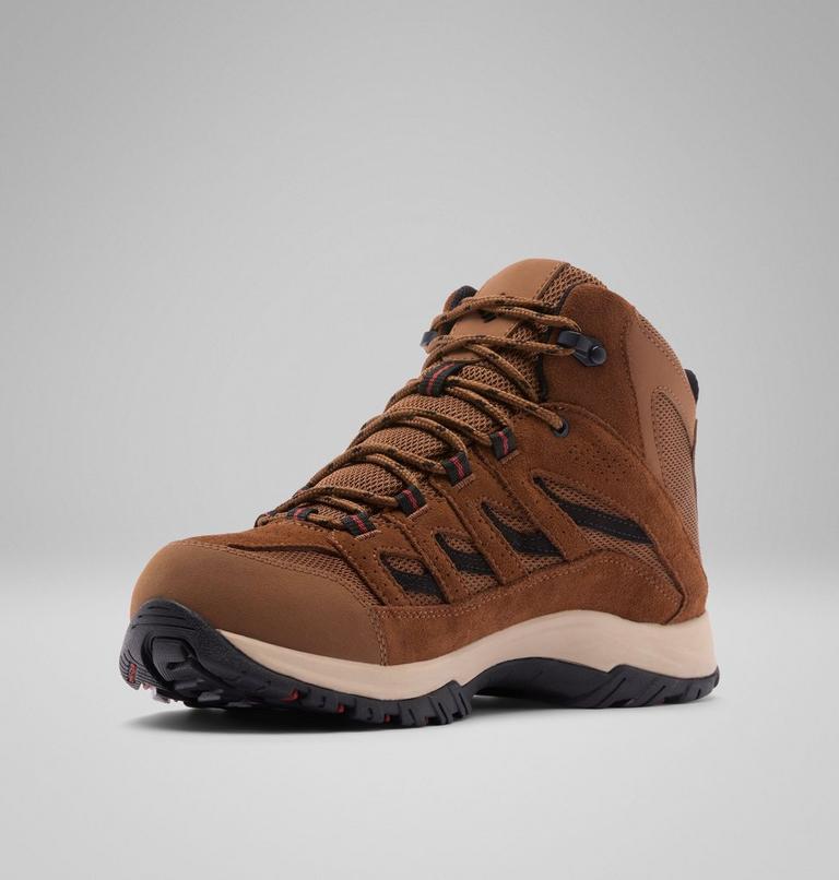 Men's Crestwood II Mid Waterproof Walking Shoe, Color: Nutmeg, Red Oxide, image 7