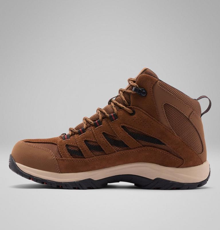 Men's Crestwood II Mid Waterproof Walking Shoe, Color: Nutmeg, Red Oxide, image 6