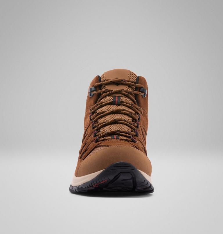 Men's Crestwood II Mid Waterproof Walking Shoe, Color: Nutmeg, Red Oxide, image 8