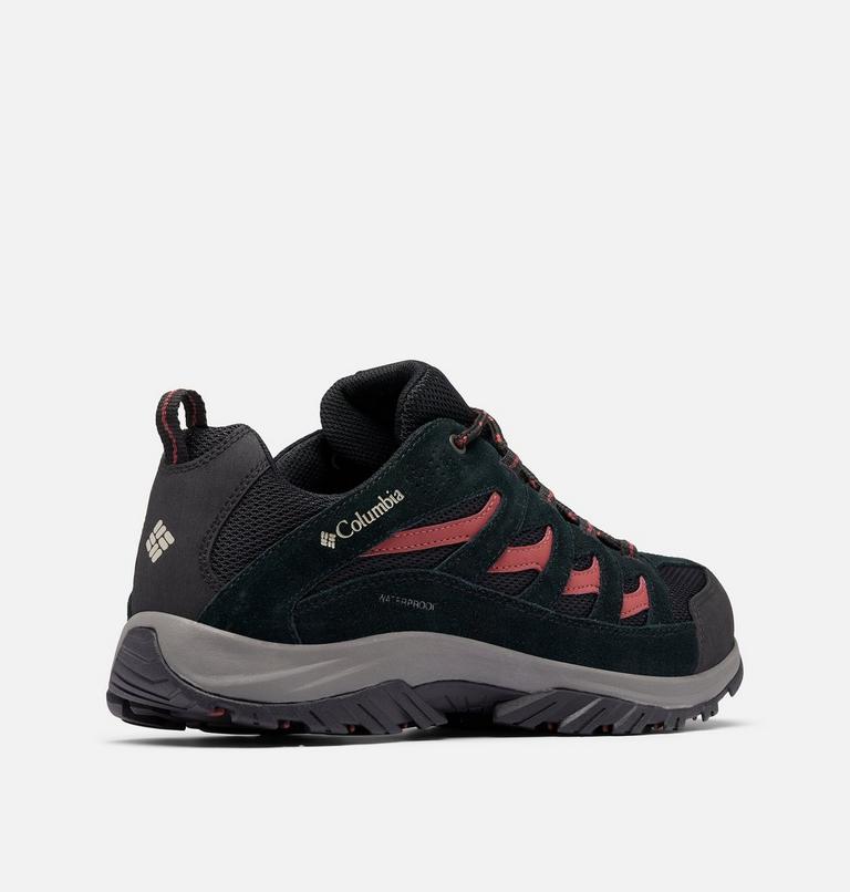 Zapatillas para caminar impermeables Crestwood II para hombre, Color: Black, Spice, image 9