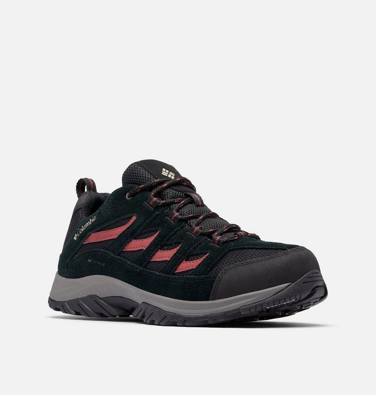 Zapatillas para caminar impermeables Crestwood II para hombre, Color: Black, Spice, image 3