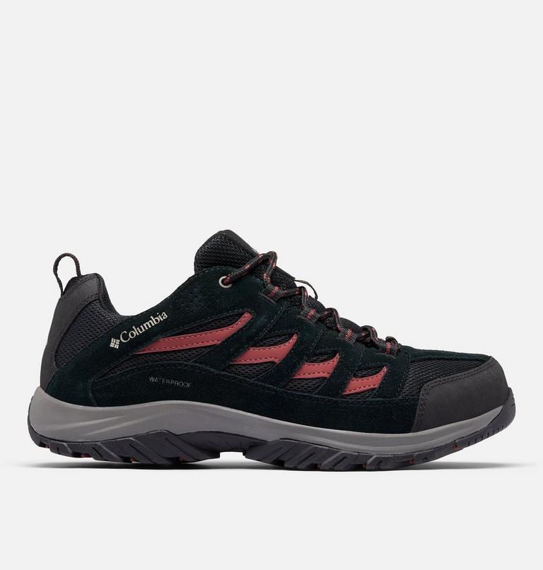 Zapatillas para caminar impermeables Crestwood II para hombre, Color: Black, Spice, image 1
