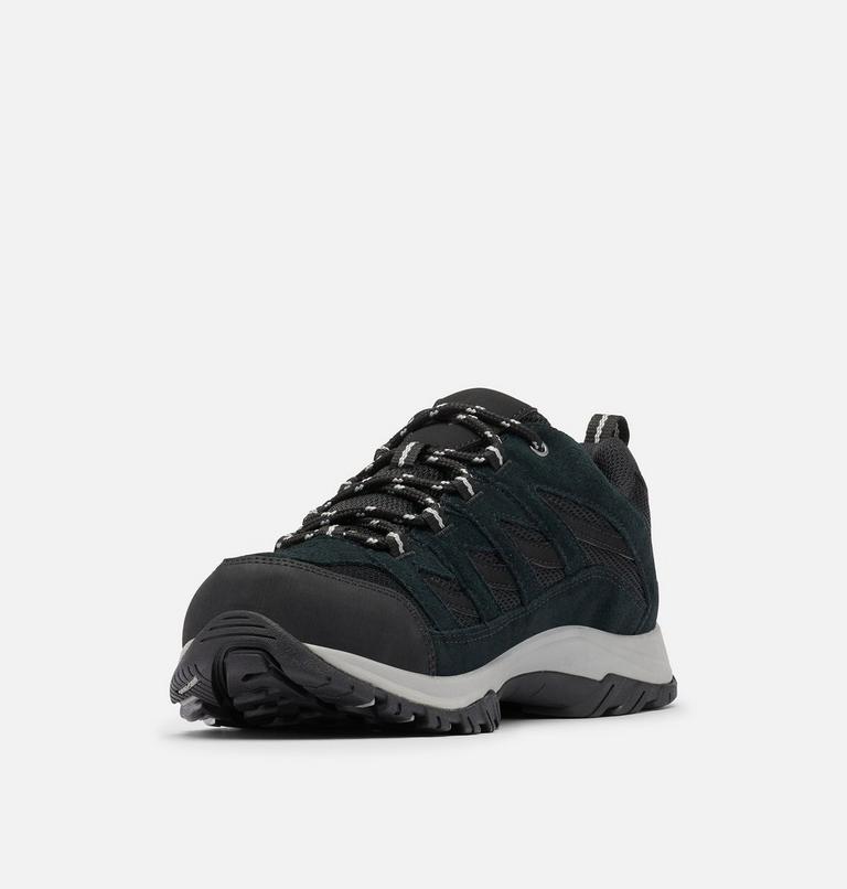 Zapatillas para caminar impermeables Crestwood II para hombre, Color: Black, Columbia Grey, image 7