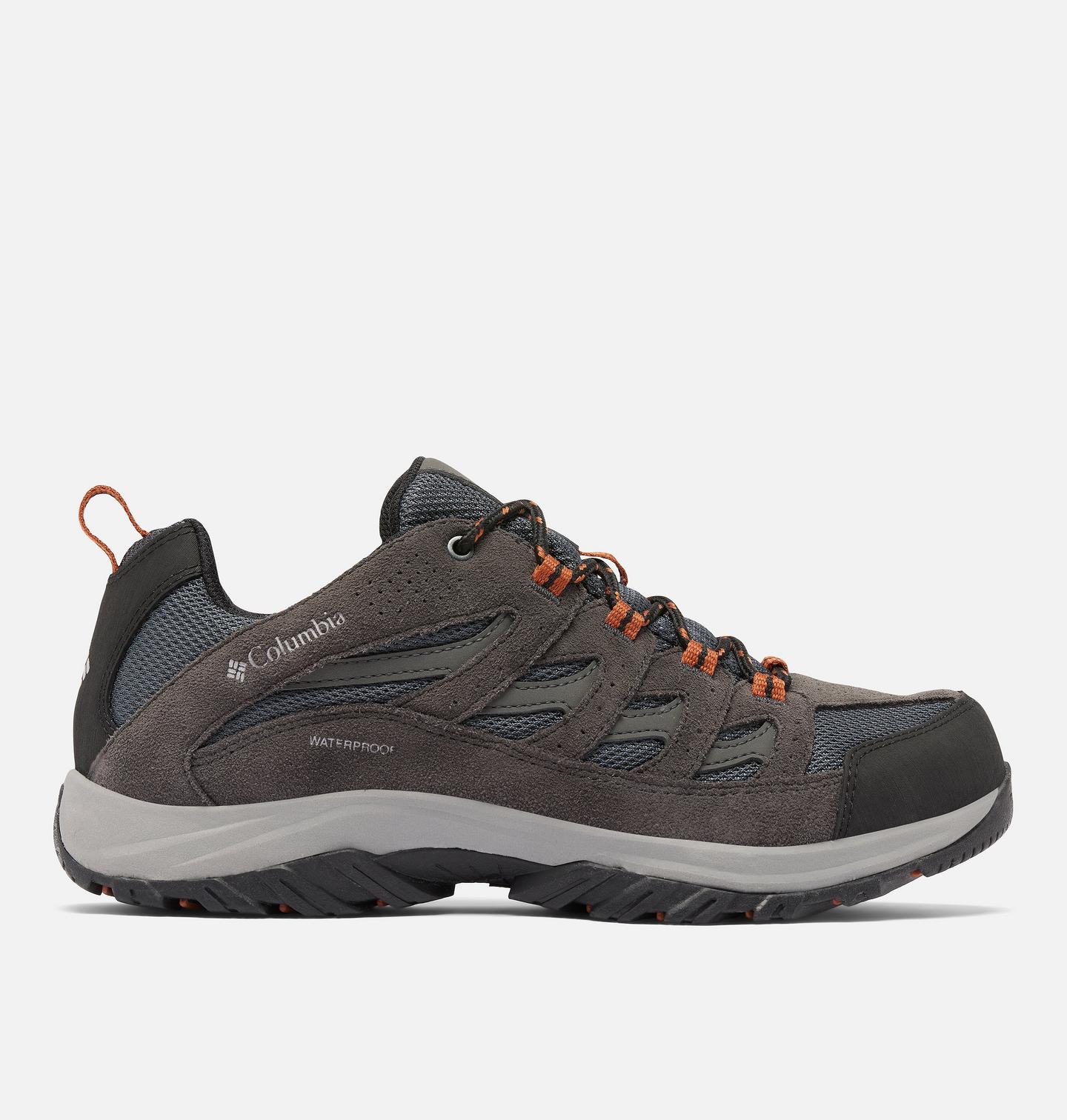 Мужские кроссовки Columbia Crestwood Waterproof Hiking, цвет: Графитовый — фото 1