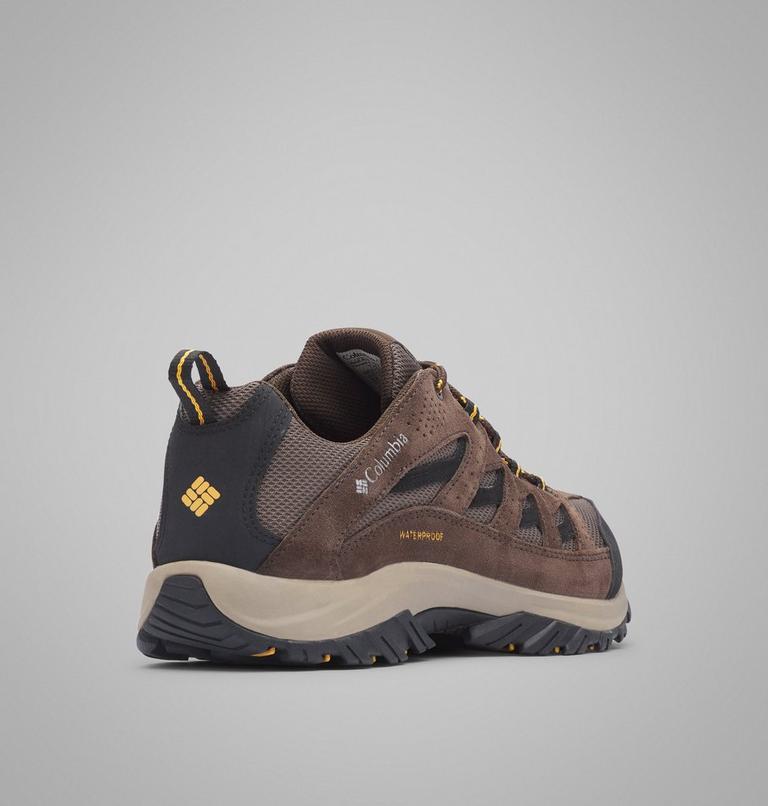 Zapatillas para caminar impermeables Crestwood II para hombre, Color: Mud, Squash, image 9
