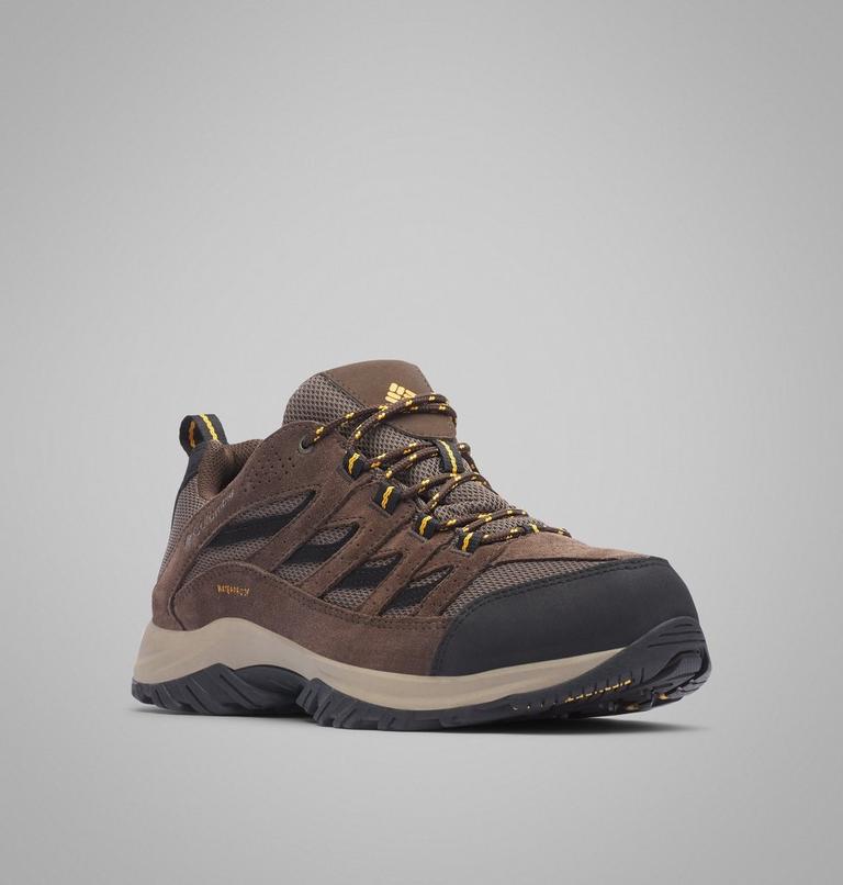 Zapatillas para caminar impermeables Crestwood II para hombre, Color: Mud, Squash, image 3