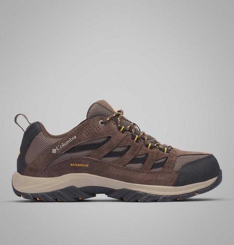 Zapatillas para caminar impermeables Crestwood II para hombre, Color: Mud, Squash, image 1