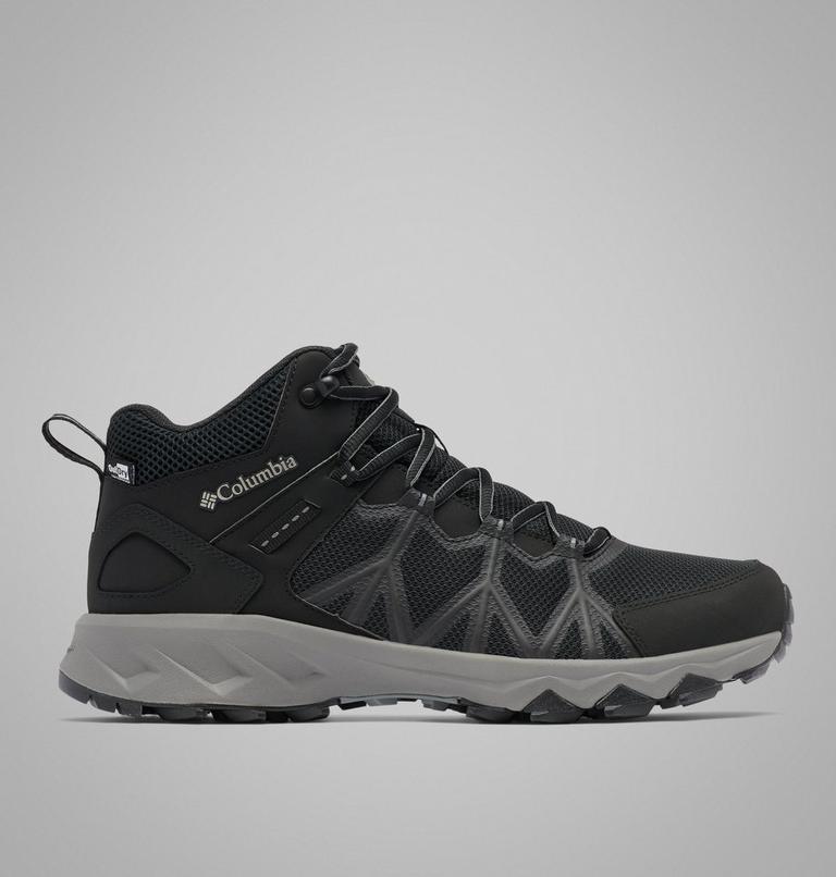Zapatillas de senderismo de media caña Peakfreak II Outdry para hombre, Color: Black, Titanium II, image 1