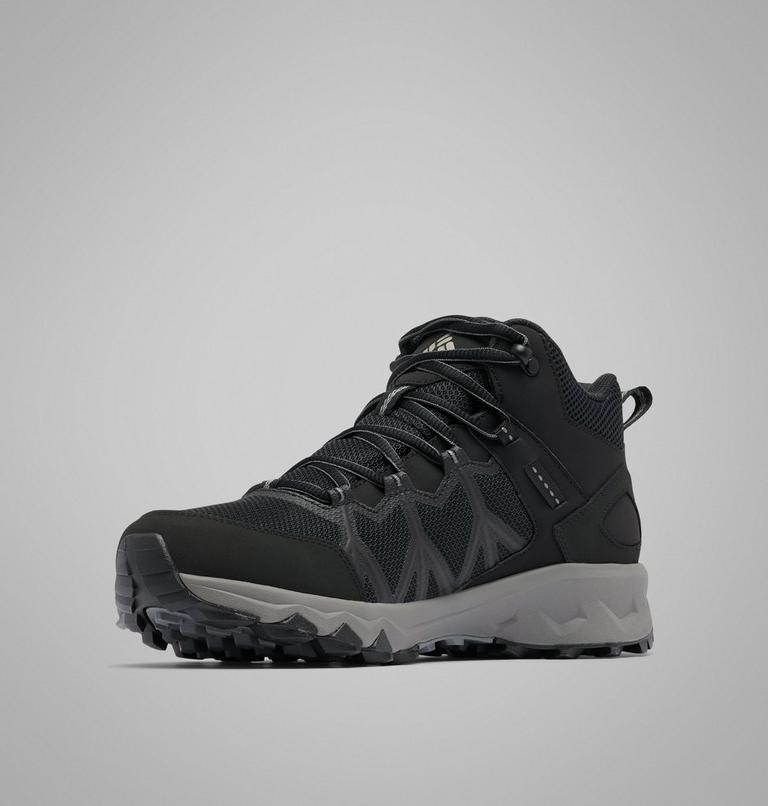 Zapatillas de senderismo de media caña Peakfreak II Outdry para hombre, Color: Black, Titanium II, image 7