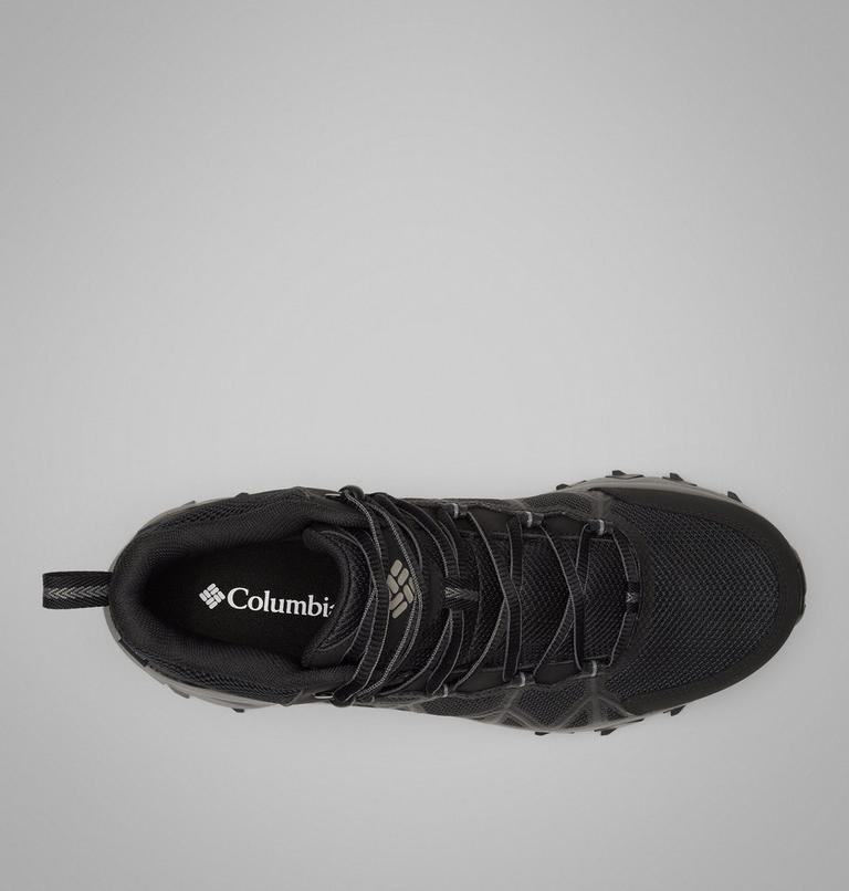 Zapatillas de senderismo de media caña Peakfreak II Outdry para hombre, Color: Black, Titanium II, image 4