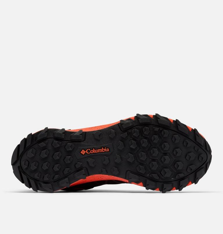 Zapatillas de senderismo de media caña Peakfreak II Outdry para hombre, Color: Black, Red Quartz, image 5
