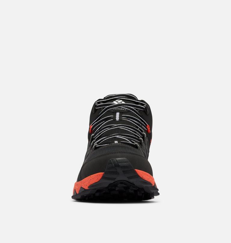 Zapatillas de senderismo de media caña Peakfreak II Outdry para hombre, Color: Black, Red Quartz, image 8
