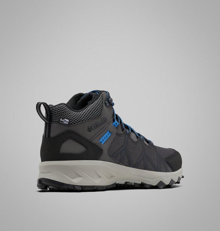 Men's Peakfreak II Mid Outdry Hiking Shoe, Color: Dark Grey, Black, image 11