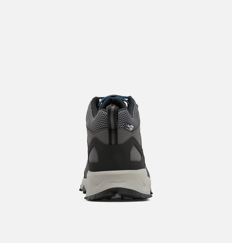 Zapatillas de senderismo de media caña Peakfreak II Outdry para hombre, Color: Dark Grey, Black, image 2