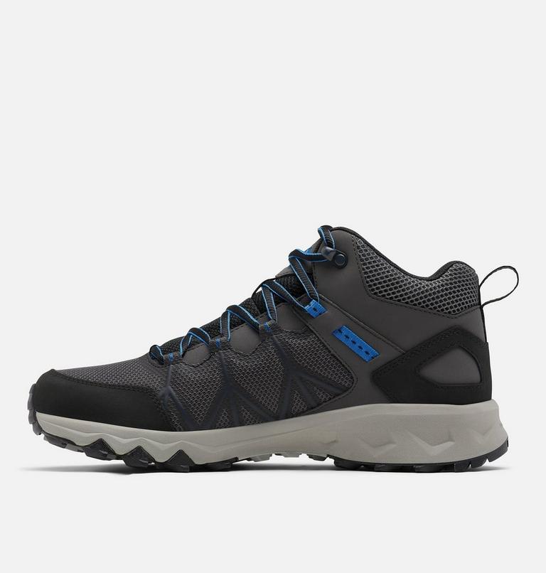 Zapatillas de senderismo de media caña Peakfreak II Outdry para hombre, Color: Dark Grey, Black, image 6